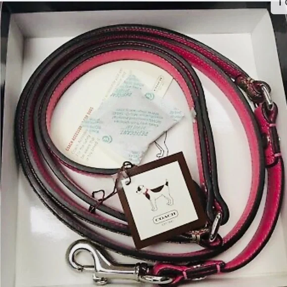 NEW Vintage Pink Coach Collar